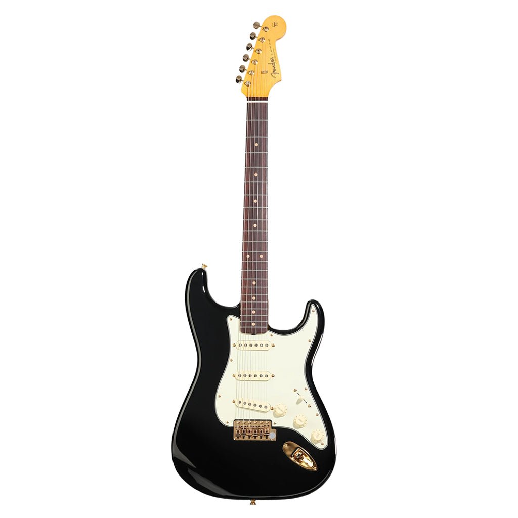 Fender Limited American Vintage II 1961 Stratocaster Electric Guitar - Black, Rosewood Fingerboard Electric Guitars Sky Music