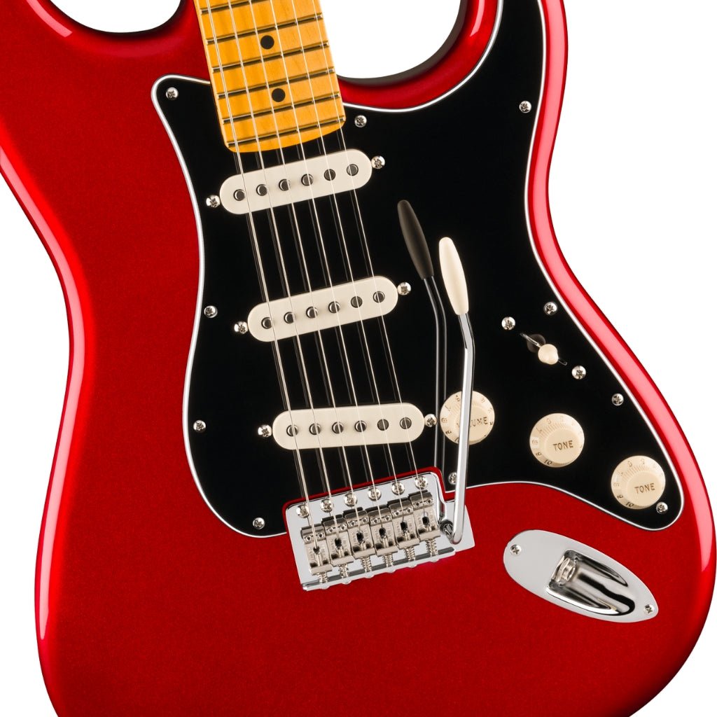 Fender Limited Edition American Professional Classic Stratocaster featuring the Fender Silent System - Candy Apple Red, Maple Fingerboard Electric Guitars Sky Music