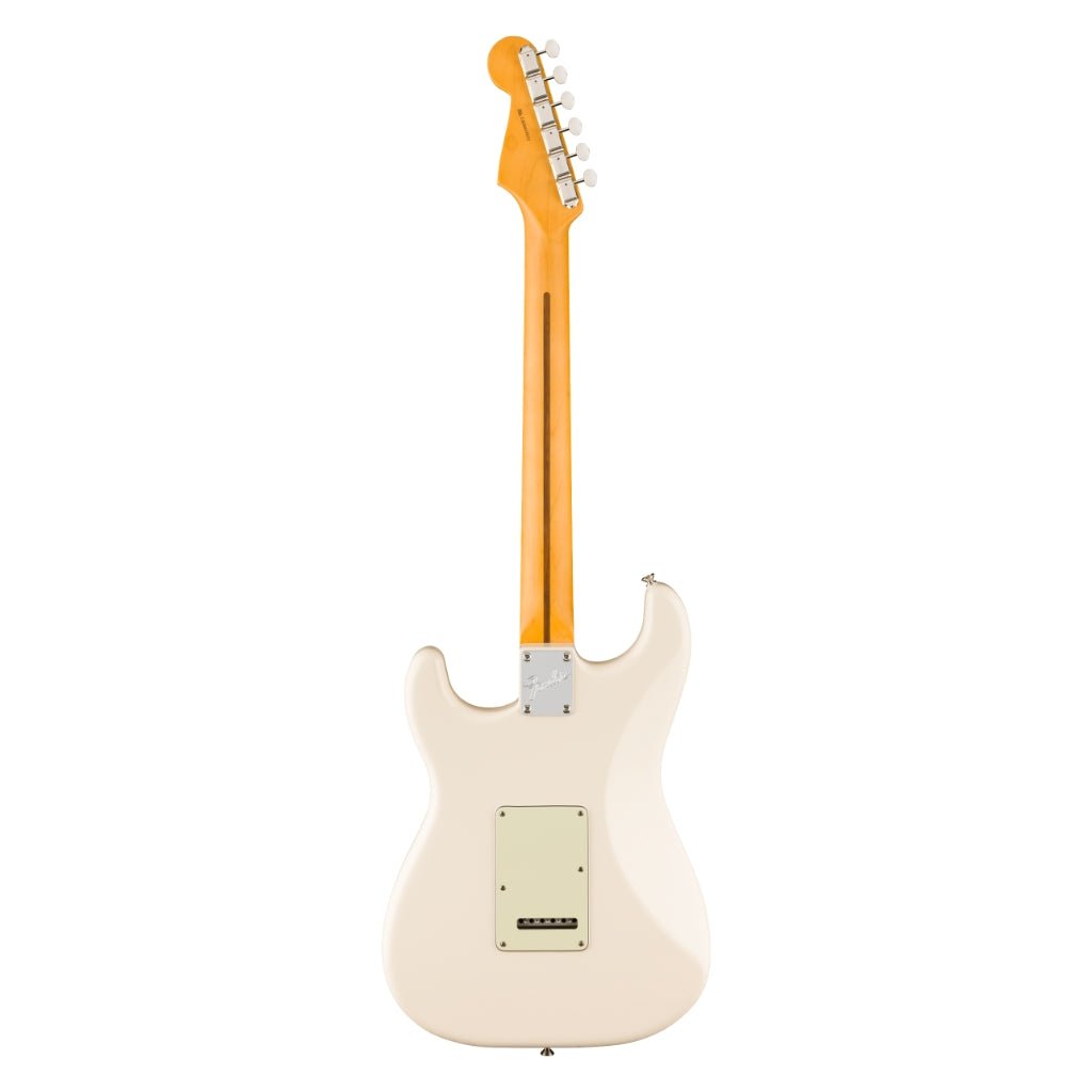 Fender Limited Edition American Professional Classic Stratocaster featuring the Fender Silent System - Olympic White, Maple Fingerboard Electric Guitars Sky Music