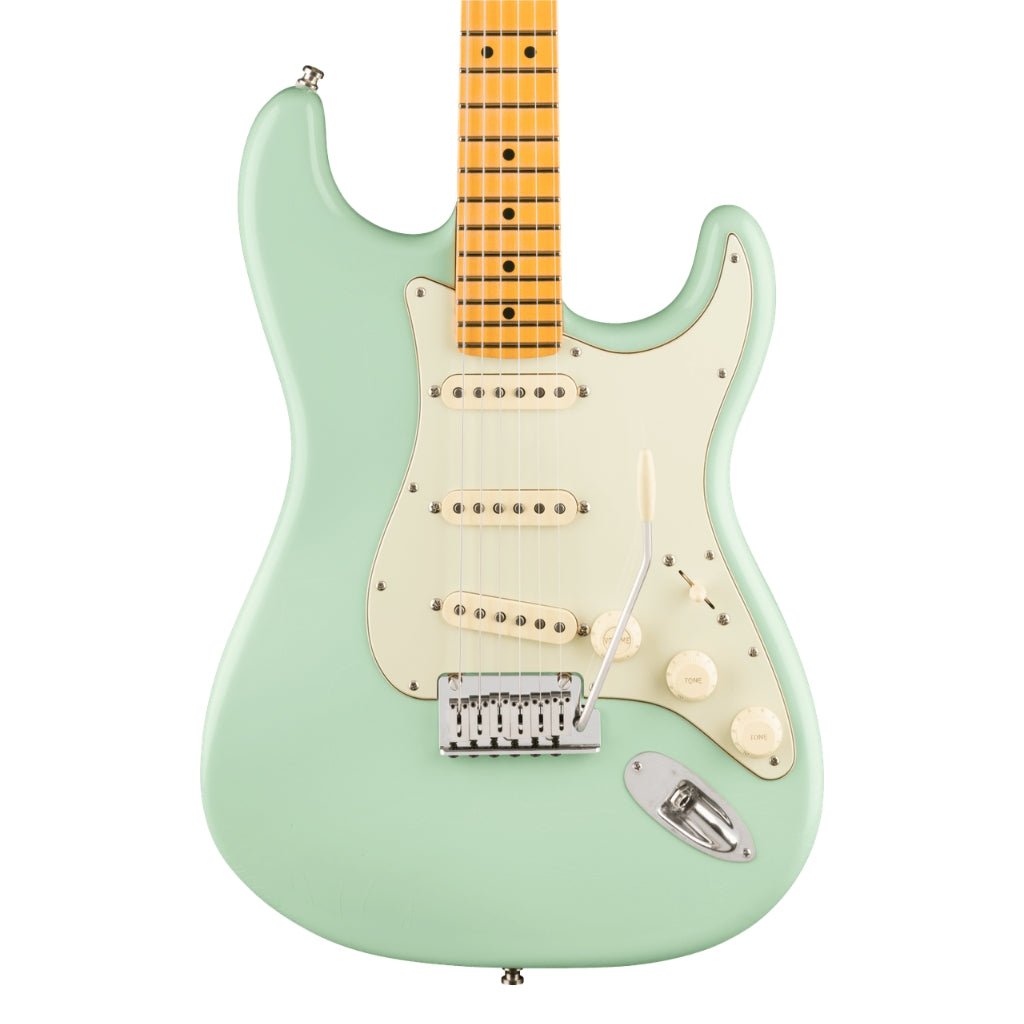 Fender Limited Edition American Ultra Luxe Vintage '60s Stratocaster - Surf Green, Maple Fingerboard Electric Guitars Sky Music