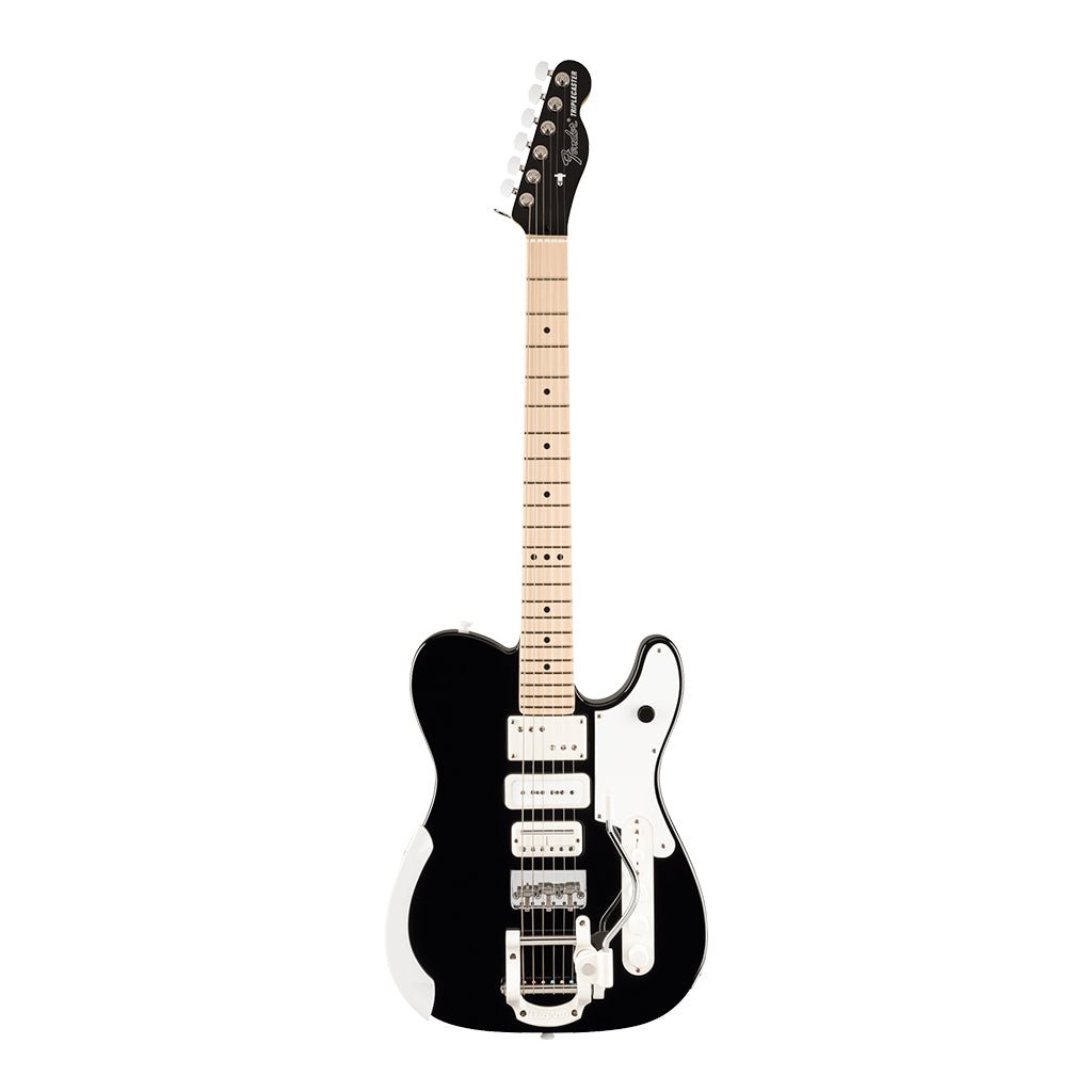 Fender Limited Edition Jack White Triplecaster Telecaster Black Electric Guitars Sky Music