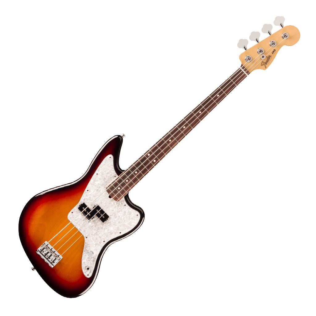 Fender Limited Edition Mark Hoppus Jaguar Bass 3 Color Sunburst Bass Guitars Sky Music
