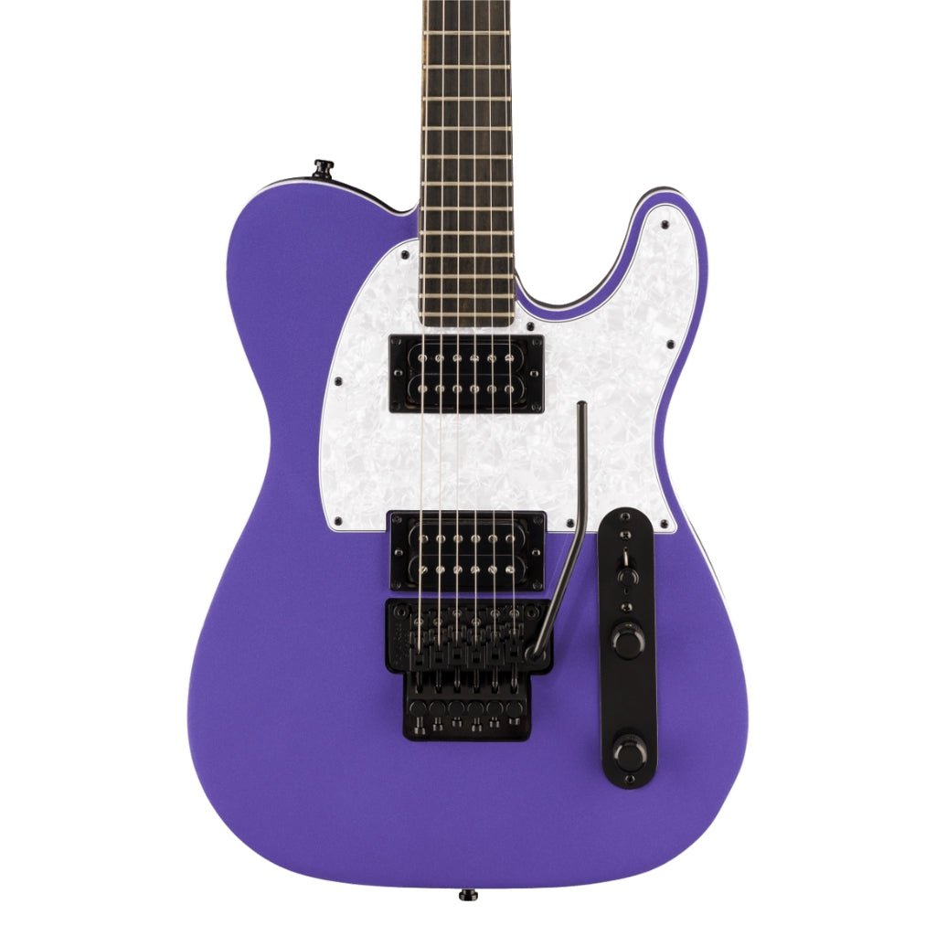 Fender Limited Edition Player Fusion Telecaster HH Floyd Rose Electric Guitar - Aura Metallic, Ebony Fingerboard Electric Guitars Sky Music
