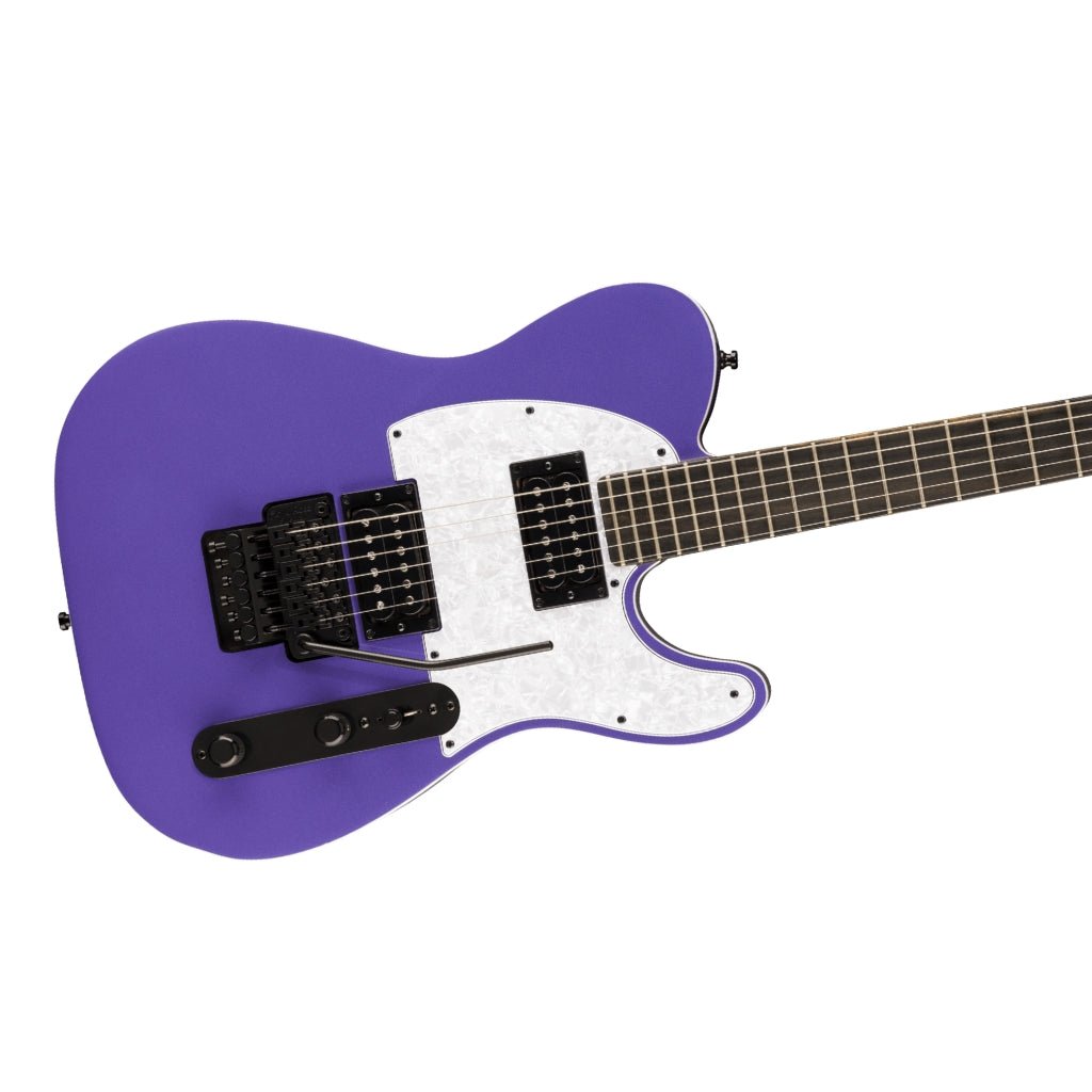 Fender Limited Edition Player Fusion Telecaster HH Floyd Rose Electric Guitar - Aura Metallic, Ebony Fingerboard Electric Guitars Sky Music