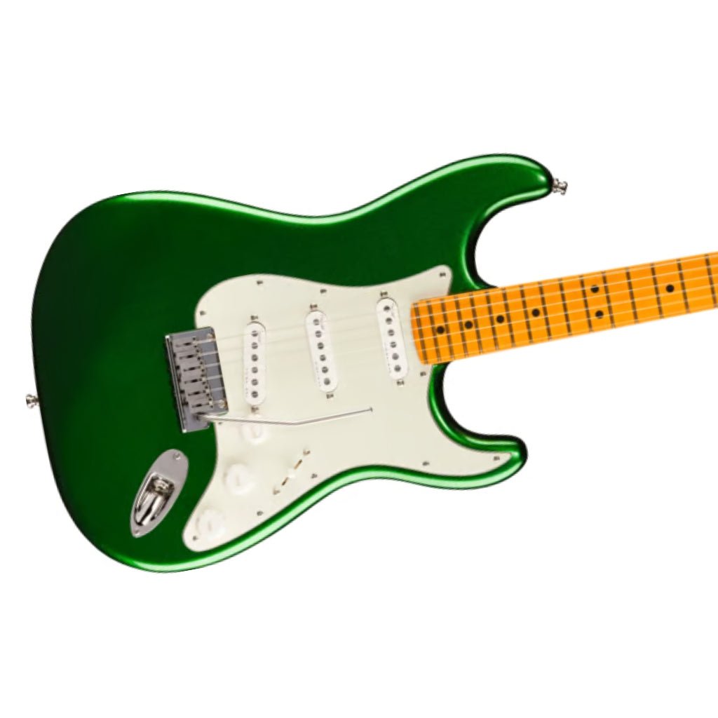 Fender Limited Edition Ultra II Stratocaster - Candy Apple Green, Maple Fingerboard Electric Guitars Sky Music