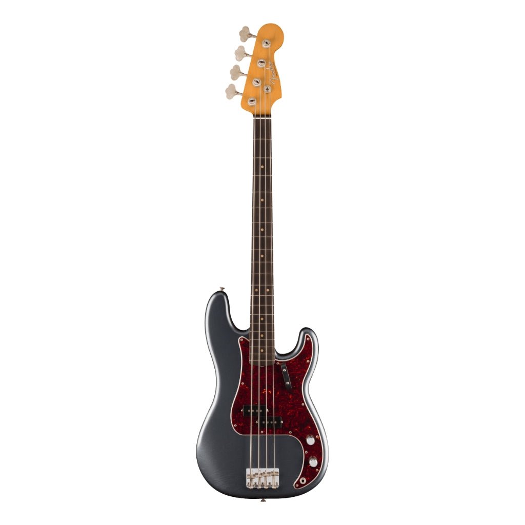 Fender Limited Vintera II Road Worn '60s Precision Bass - Charcoal Frost Metallic Bass Guitars Sky Music