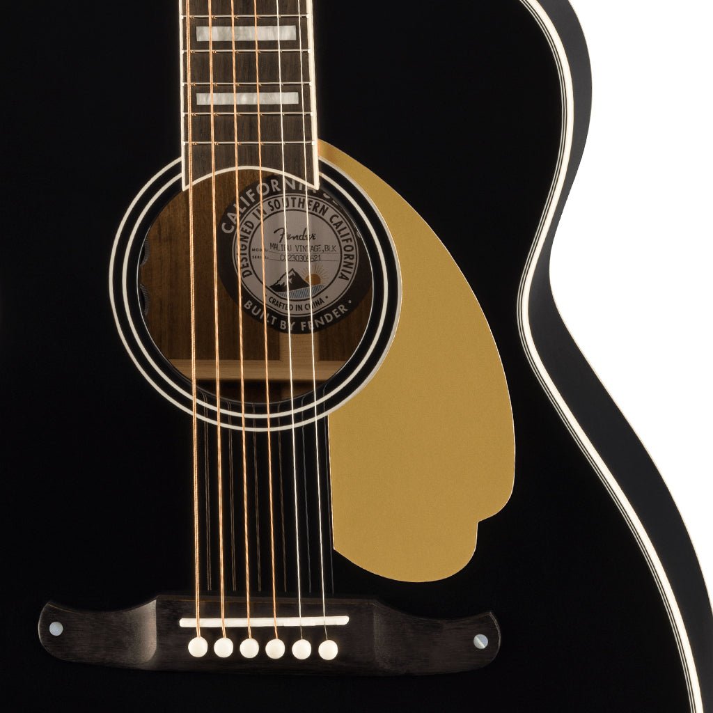 Fender Malibu Vintage - Black Acoustic Guitars Sky Music