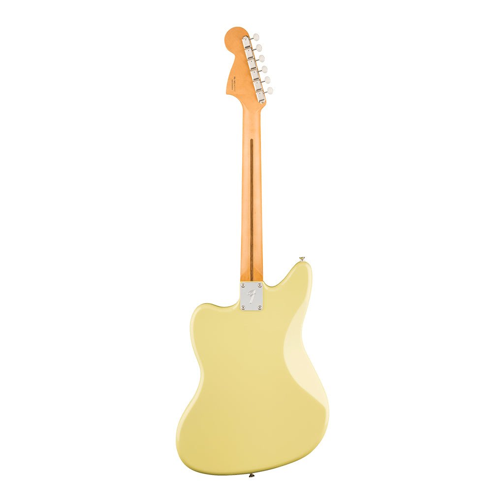 Fender Player II Jaguar Rosewood Fretboard Hialeah Yellow Electric Guitars Sky Music