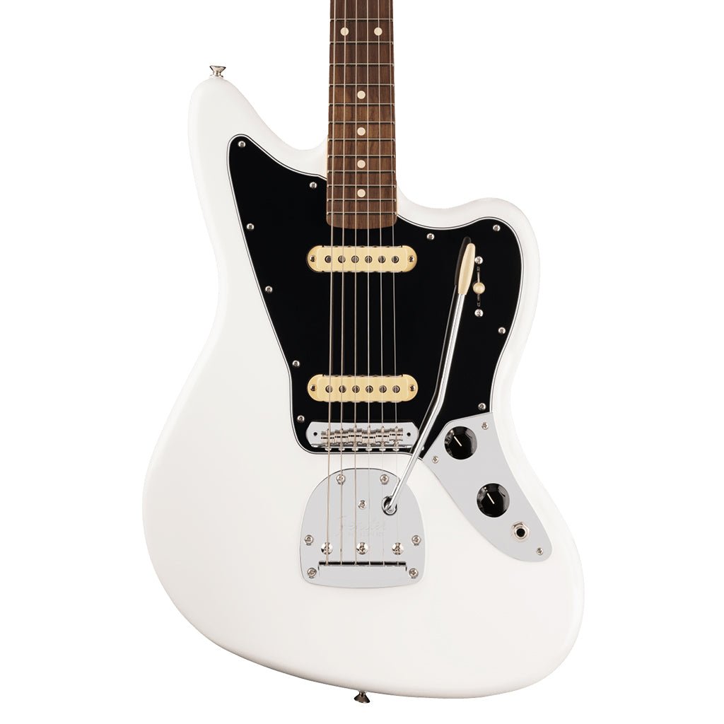 Fender Player II Jaguar Rosewood Fretboard Polar White Electric Guitars Sky Music