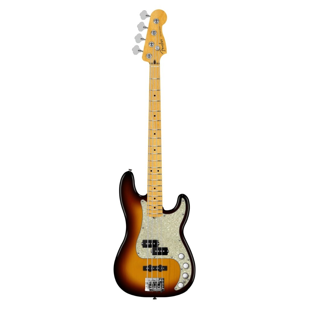 Fender Player II Modified Active Precision Bass - 3 Tone Sunburst, Maple Fingerboard Bass Guitars Sky Music