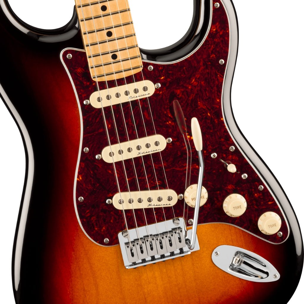Fender Player II Modified Stratocaster - 3 Tone Sunburst, Maple Fingerboard Electric Guitars Sky Music