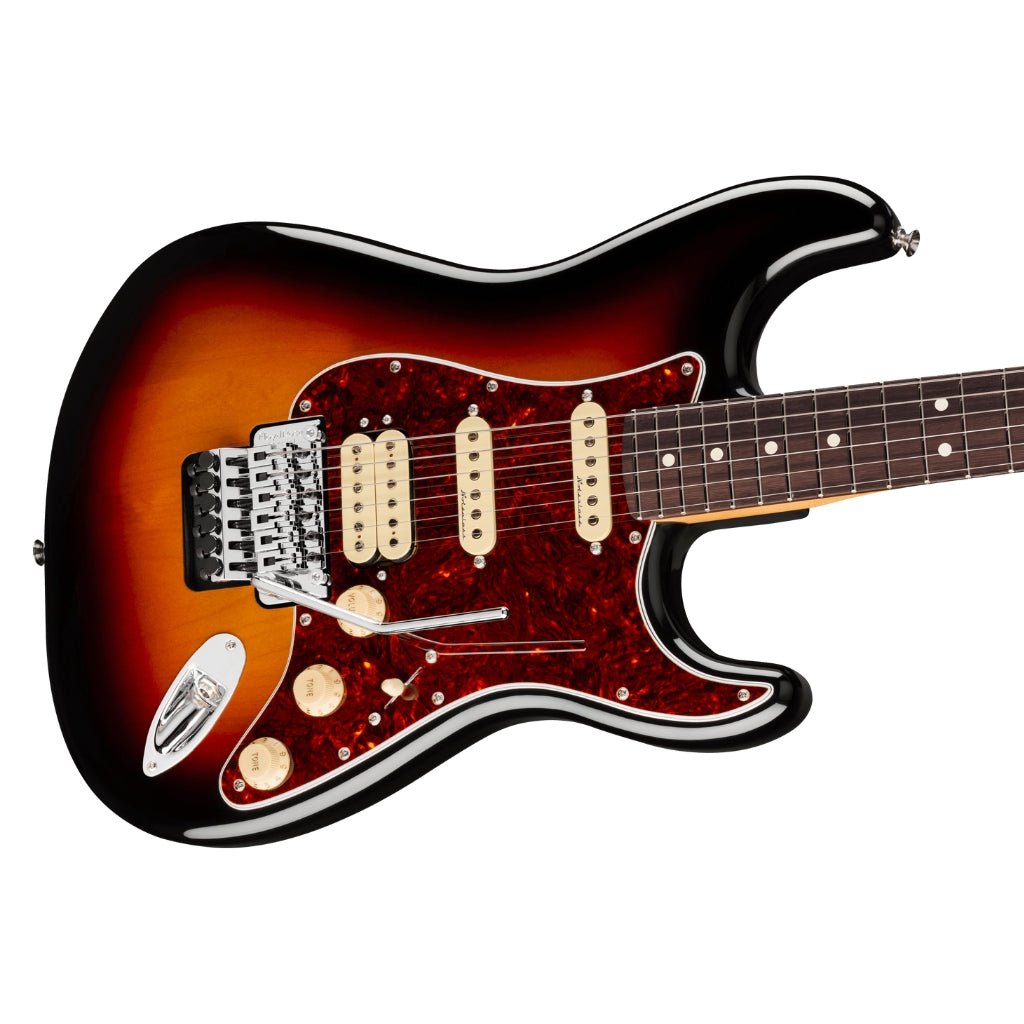 Fender Player II Modified Stratocaster HSS Floyd Rose - 3-Color Sunburst, Rosewood Fingerboard Electric Guitars Sky Music