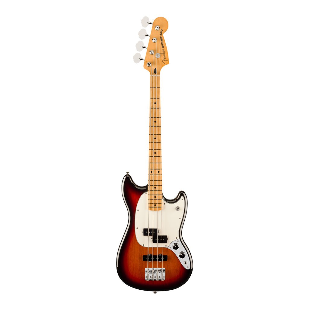 Fender Player II Mustang Bass Maple Fretboard 3 Color Sunburst Bass Guitars Sky Music
