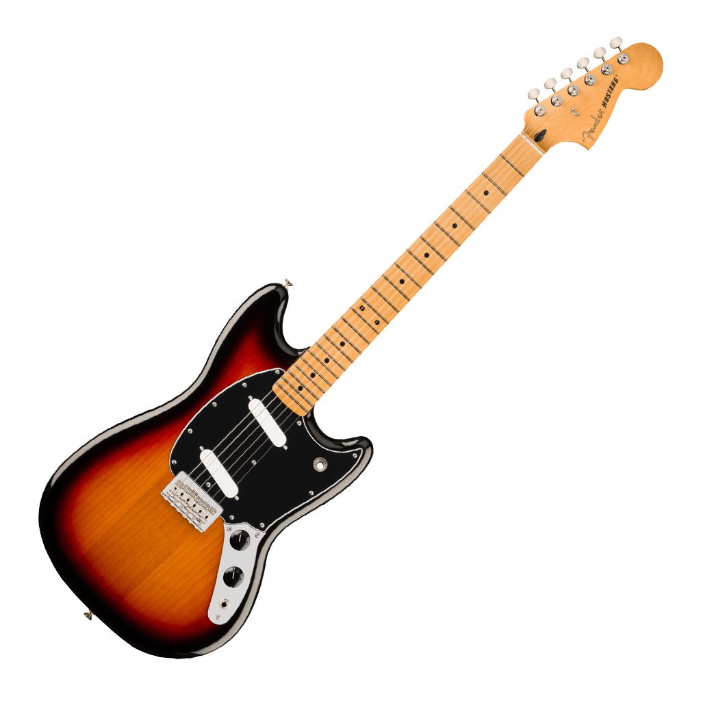 Fender Player II Mustang Maple Fretboard 3 Color Sunburst Electric Guitars Sky Music