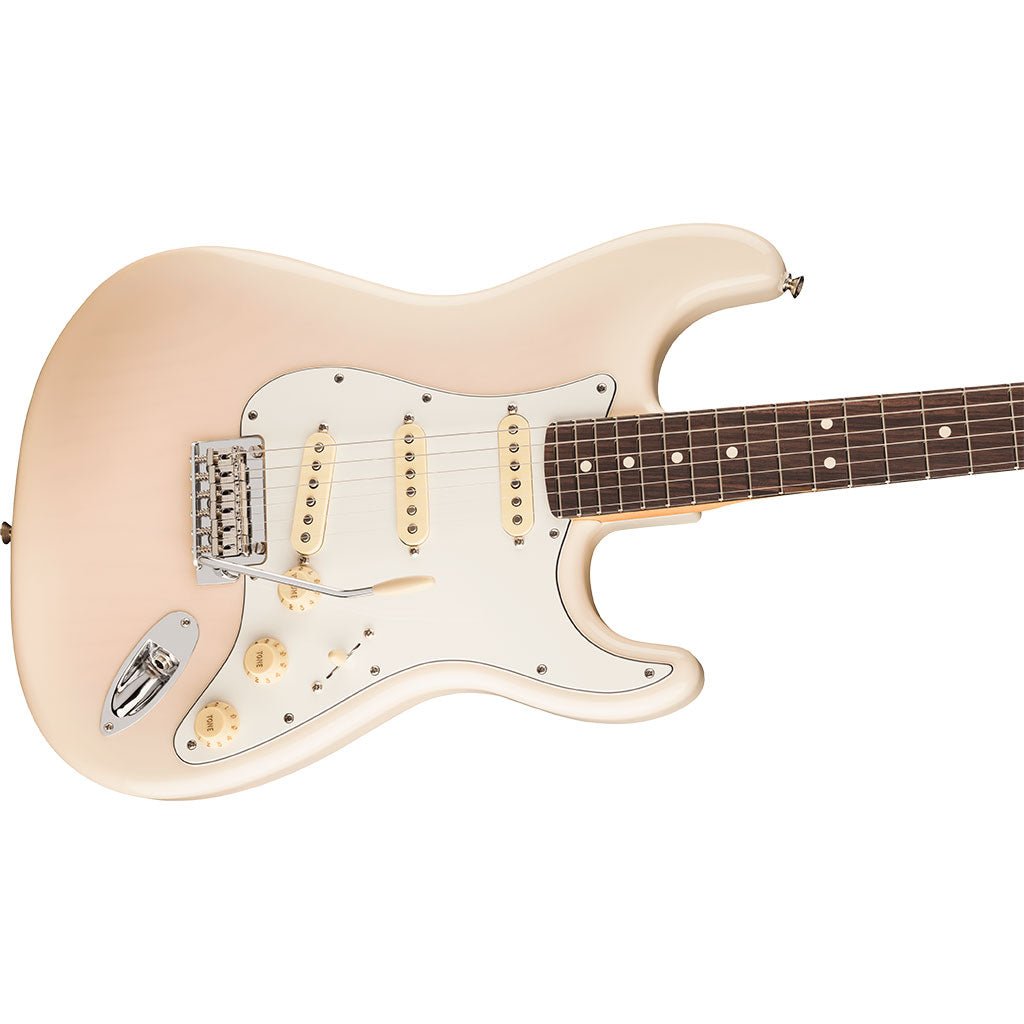 Fender Player II Stratocaster Chambered Ash Body - Rosewood Fretboard - White Blonde Electric Guitars Sky Music