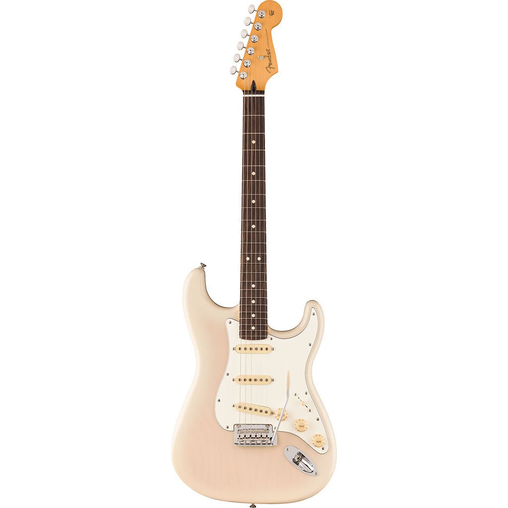 Fender Player II Stratocaster Chambered Ash Body - Rosewood Fretboard - White Blonde Electric Guitars Sky Music