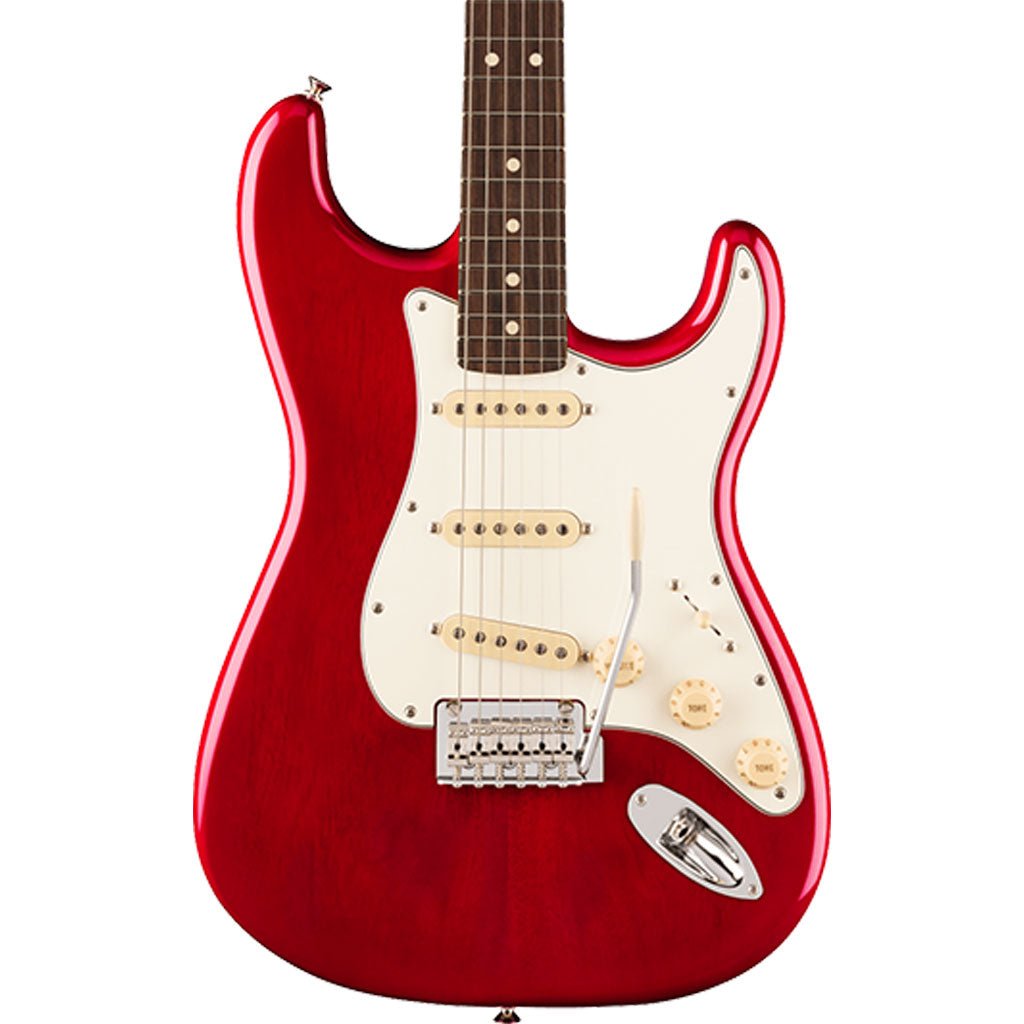 Fender Player II Stratocaster Chambered Mahogany Body - Rosewood Fretboard - Transparent Cherry Burst Electric Guitars Sky Music