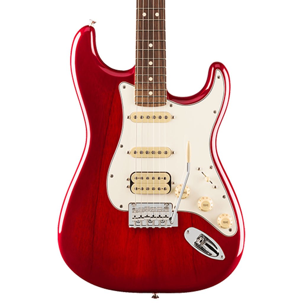 Fender Player II Stratocaster HSS - Chambered Mahogany Body - Rosewood Fretboard - Transparent Cherry Burst Electric Guitars Sky Music