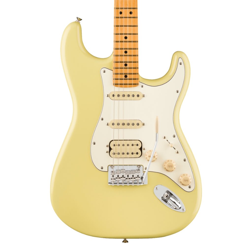 Fender Player II Stratocaster HSS Maple Fretboard Electric Guitar - Hialeah Yellow Electric Guitars Sky Music