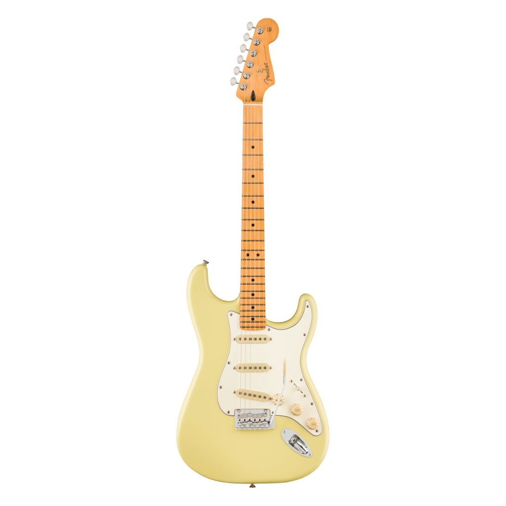 Fender Player II Stratocaster Maple Fretboard - Hialeah Yellow Electric Guitars Sky Music