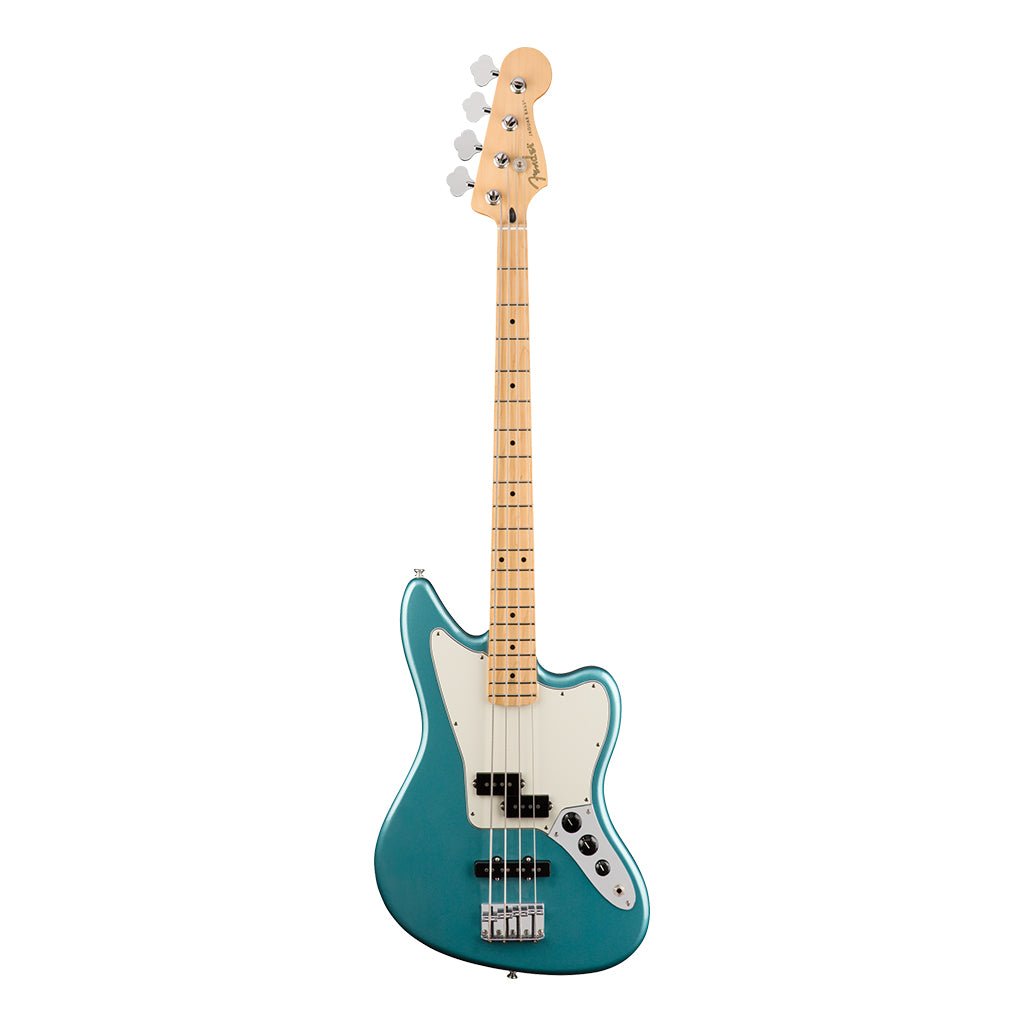 Fender Player Jaguar Maple Fingerboard Bass Guitar - Tidepool Bass Guitars Sky Music