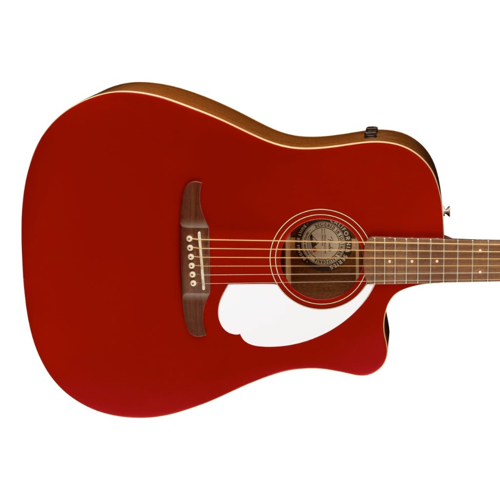Fender Redondo Player - Candy Apple Red Acoustic Guitars Sky Music