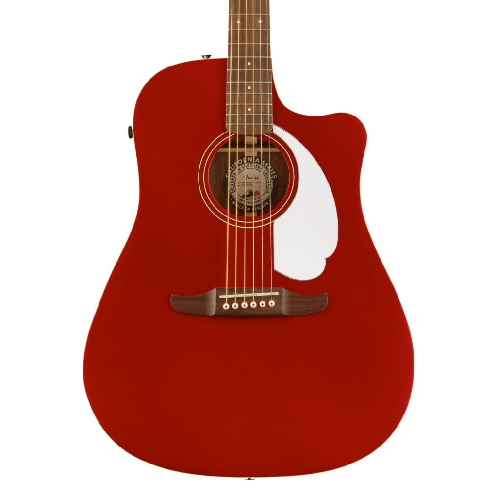 Fender Redondo Player - Candy Apple Red Acoustic Guitars Sky Music