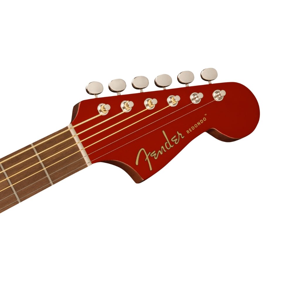 Fender Redondo Player - Candy Apple Red Acoustic Guitars Sky Music