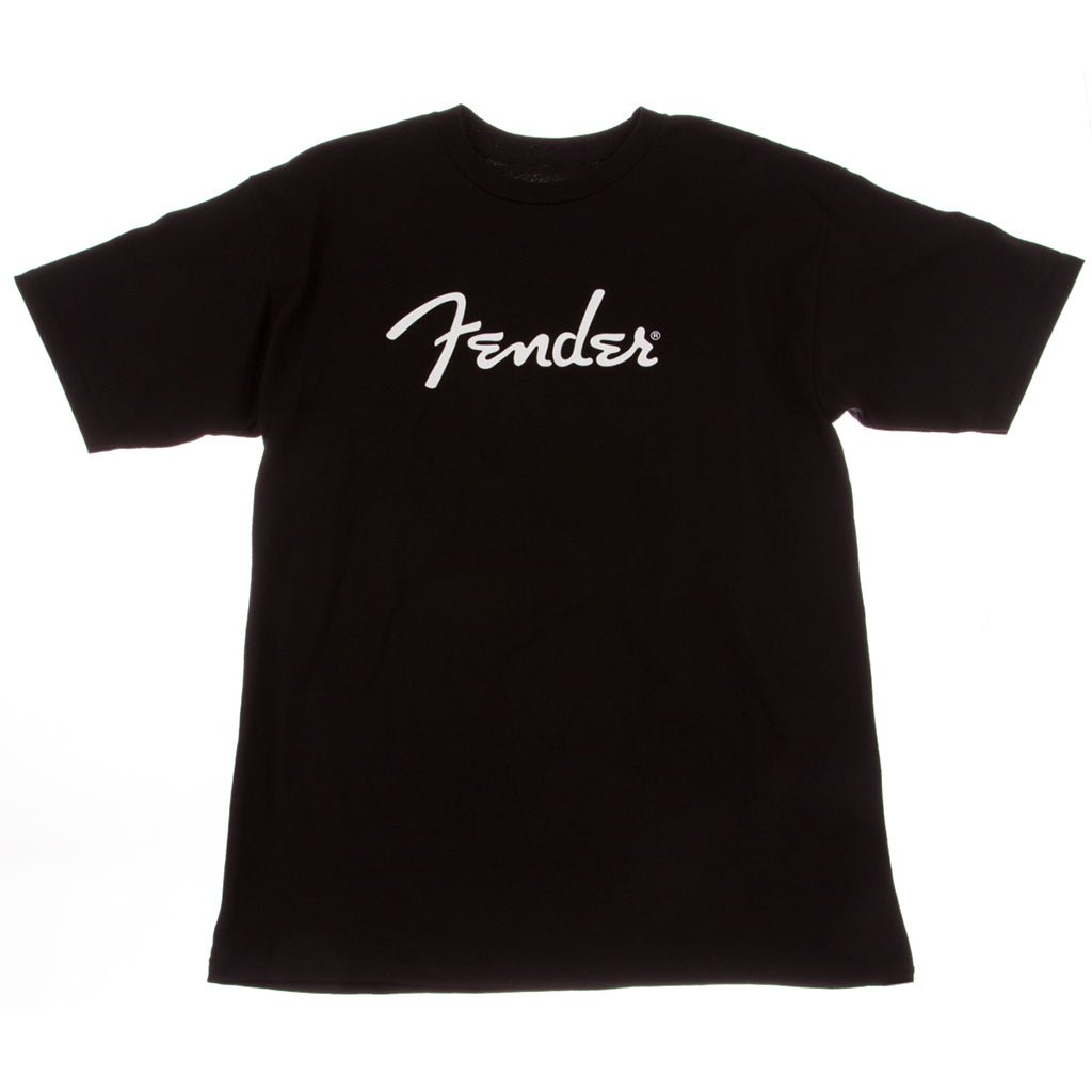 Fender - Spaghetti Logo T-Shirt, Black, L Merchandise & Apparel Sky Music