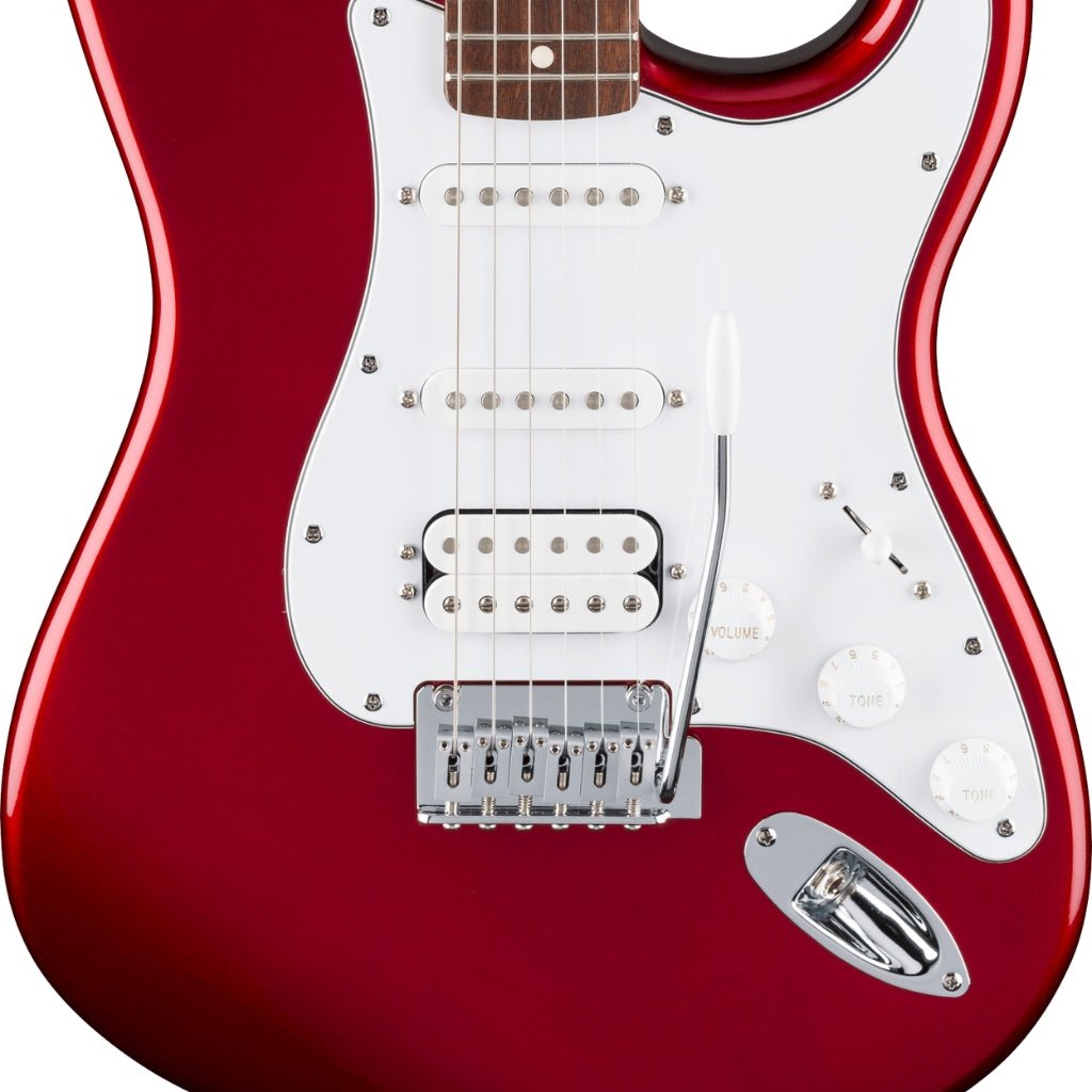 Fender Standard Stratocaster HSS, Laurel Fingerboard Electric Guitar - Candy Cola Electric Guitars Sky Music