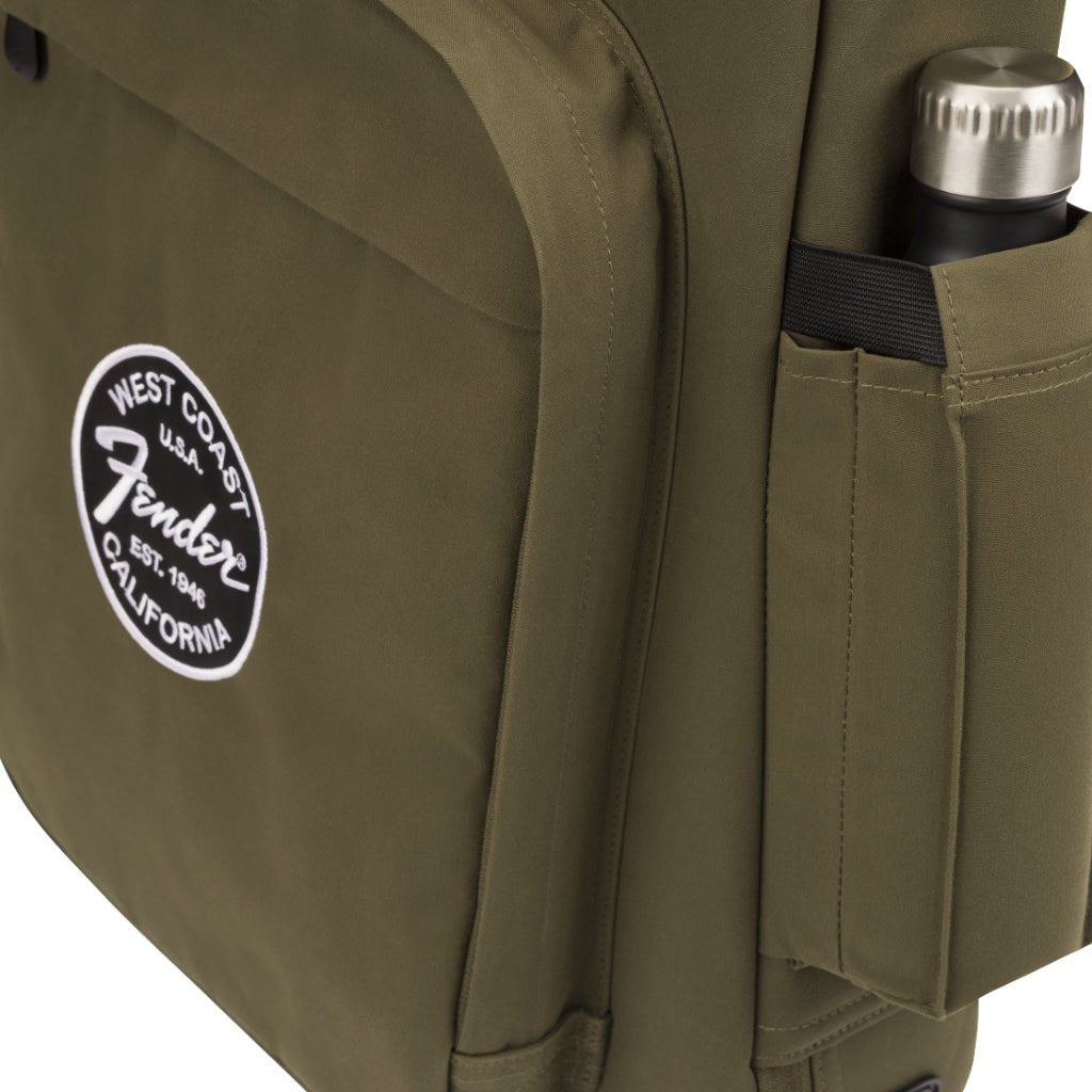 Fender Troubadour Electric Bass Gig Bag - Olive Acoustic Guitar Cases & GigBags Sky Music