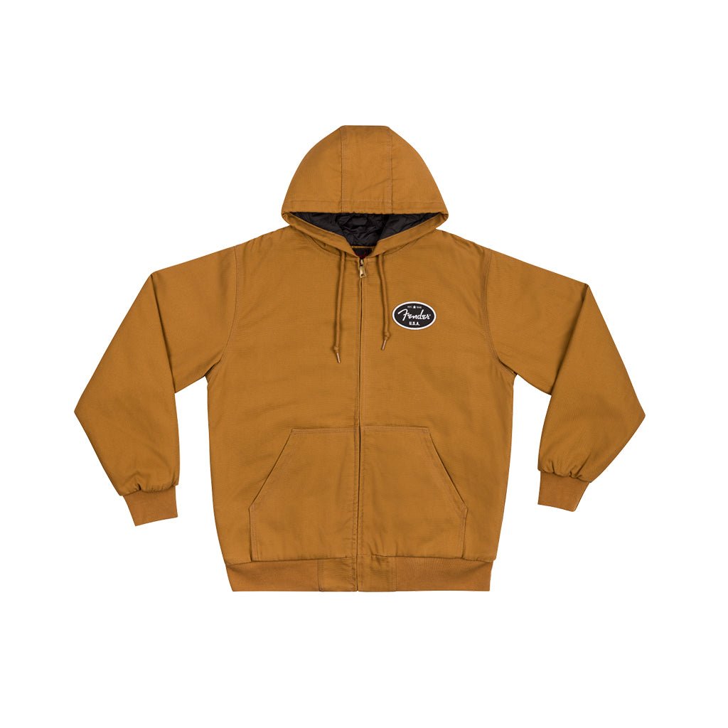 Fender Utility Canvas Jacket Saddle - XL Merchandise & Apparel Sky Music