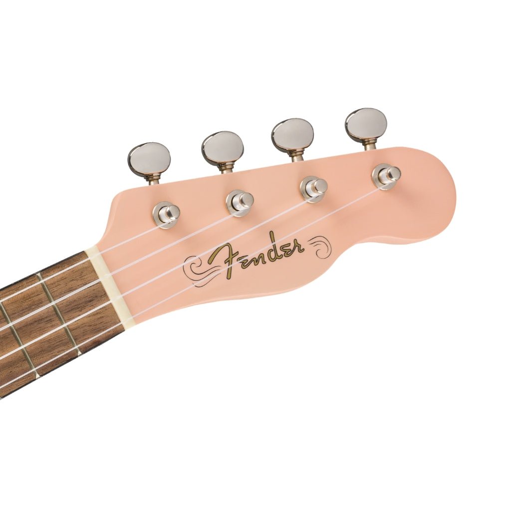 Fender Venice Soprano Ukulele - Shell Pink Ukuleles Sky Music