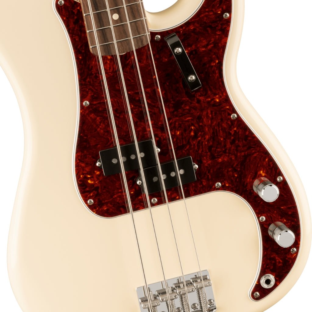 Fender Vintera II '60s Precision Bass, Rosewood Fingerboard, Olympic White Bass Guitars Sky Music