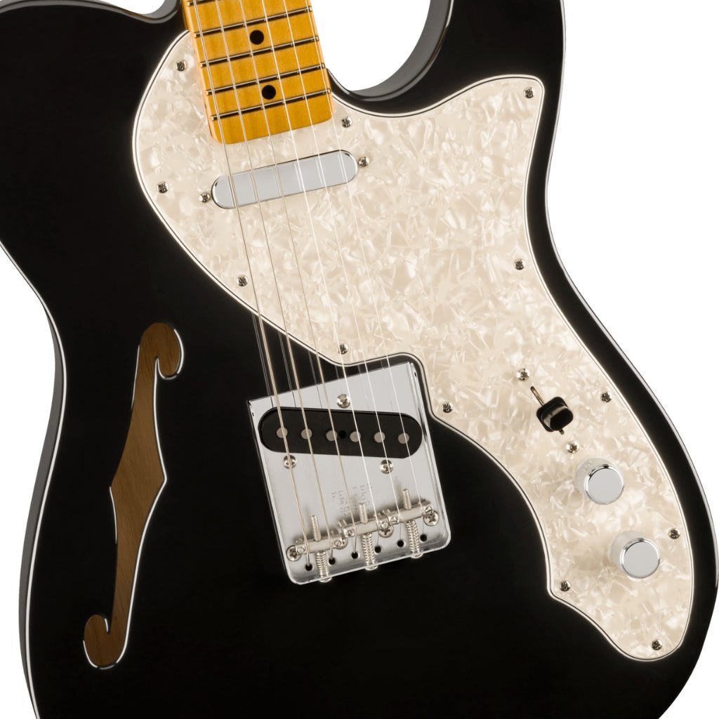 Fender Vintera II 60s Telecaster Thinline in Black Electric Guitars Sky Music