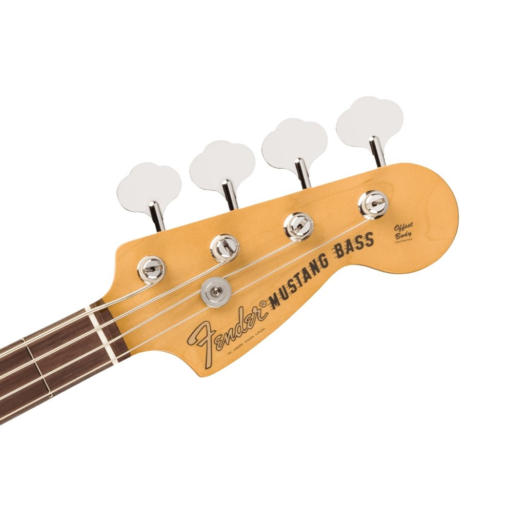 Fender Vintera II '70s Competition Mustang Bass, Rosewood Fingerboard, Competition Orange Bass Guitars Sky Music