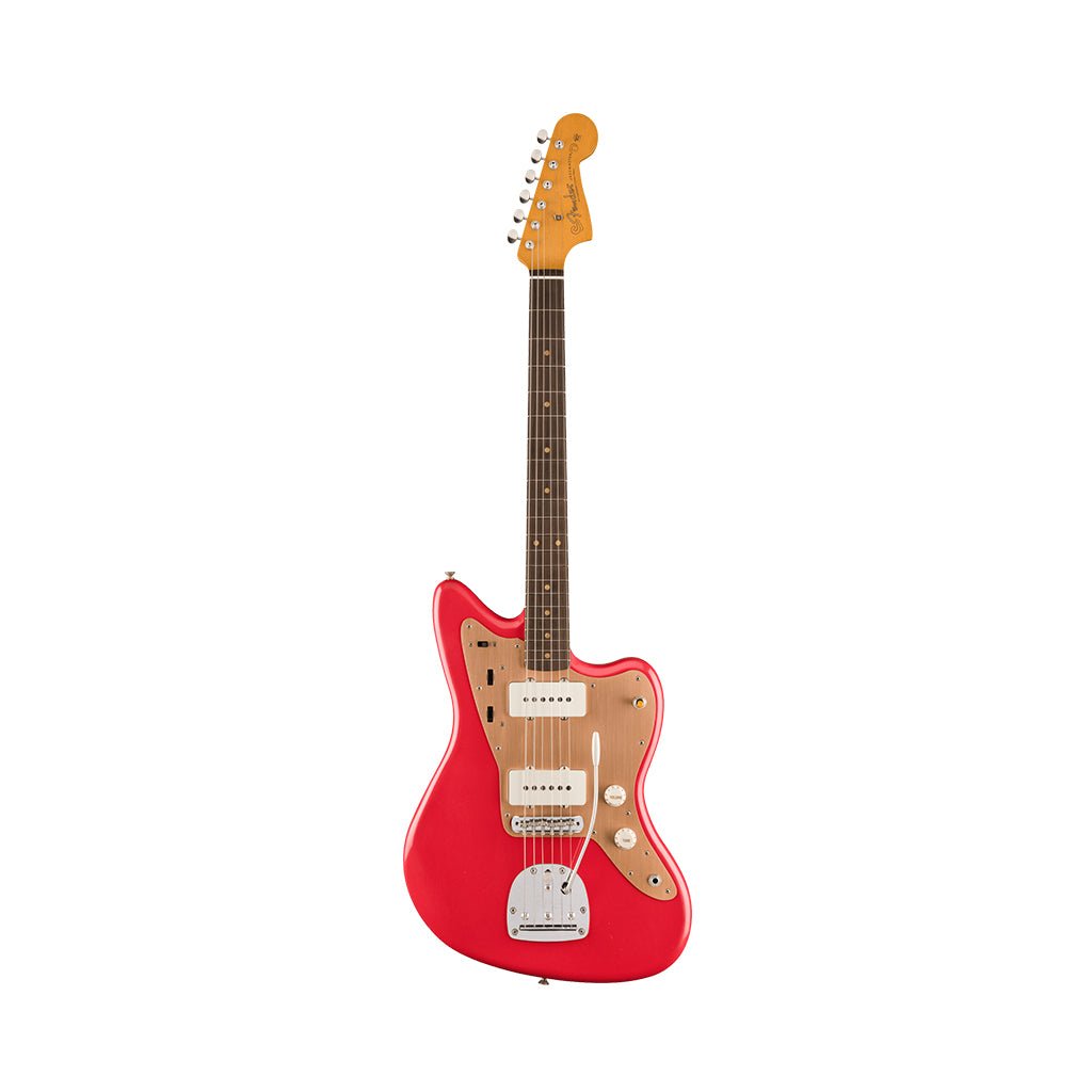 Fender Vintera II Road Worn 50s Jazzmaster Limited Edition Electric Guitar - Fiesta Red Electric Guitars Sky Music