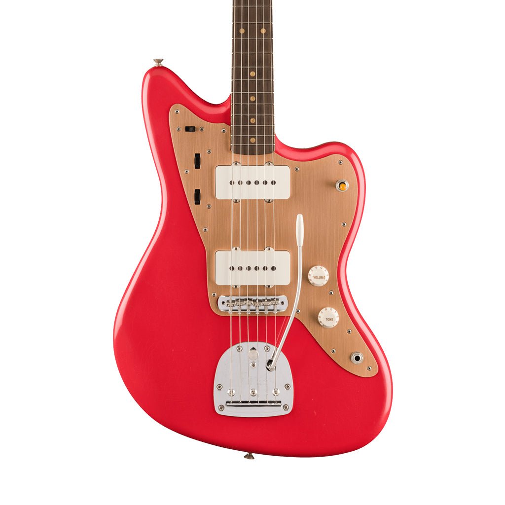 Fender Vintera II Road Worn 50s Jazzmaster Limited Edition Electric Guitar - Fiesta Red Electric Guitars Sky Music