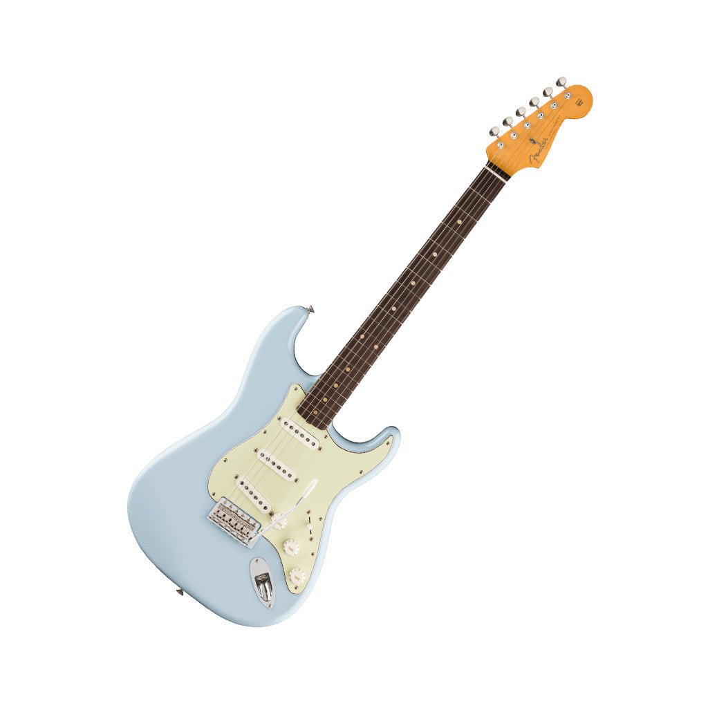 Fender Vintera II Road Worn '60s Stratocaster Limited Edition Electric Guitar - Sonic Blue Electric Guitars Sky Music
