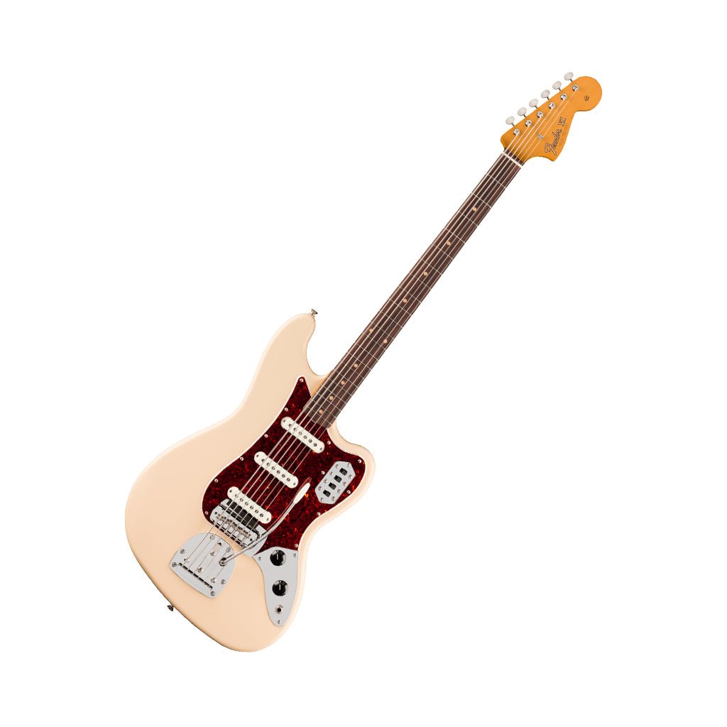 Fender Vintera III Early 60s Bass VI Rosewood 6-String Bass Guitar - Olympic White Bass Guitars Sky Music