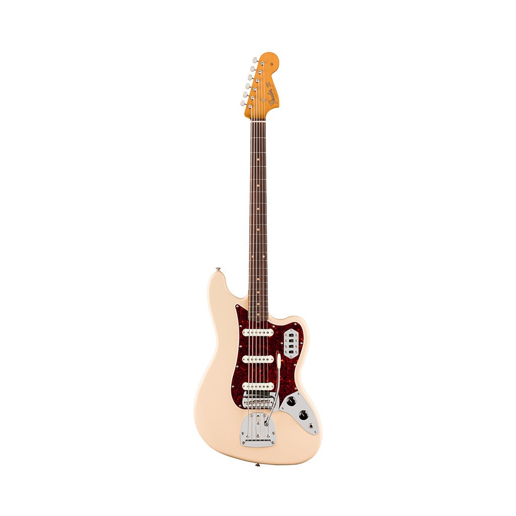 Fender Vintera III Early 60s Bass VI Rosewood 6-String Bass Guitar - Olympic White Bass Guitars Sky Music