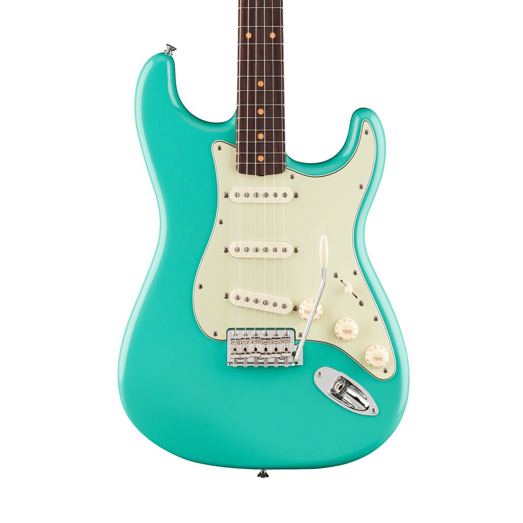 Fender Vintera III Early 60s Stratocaster Rosewood Electric Guitar - Seafoam Green Electric Guitars Sky Music