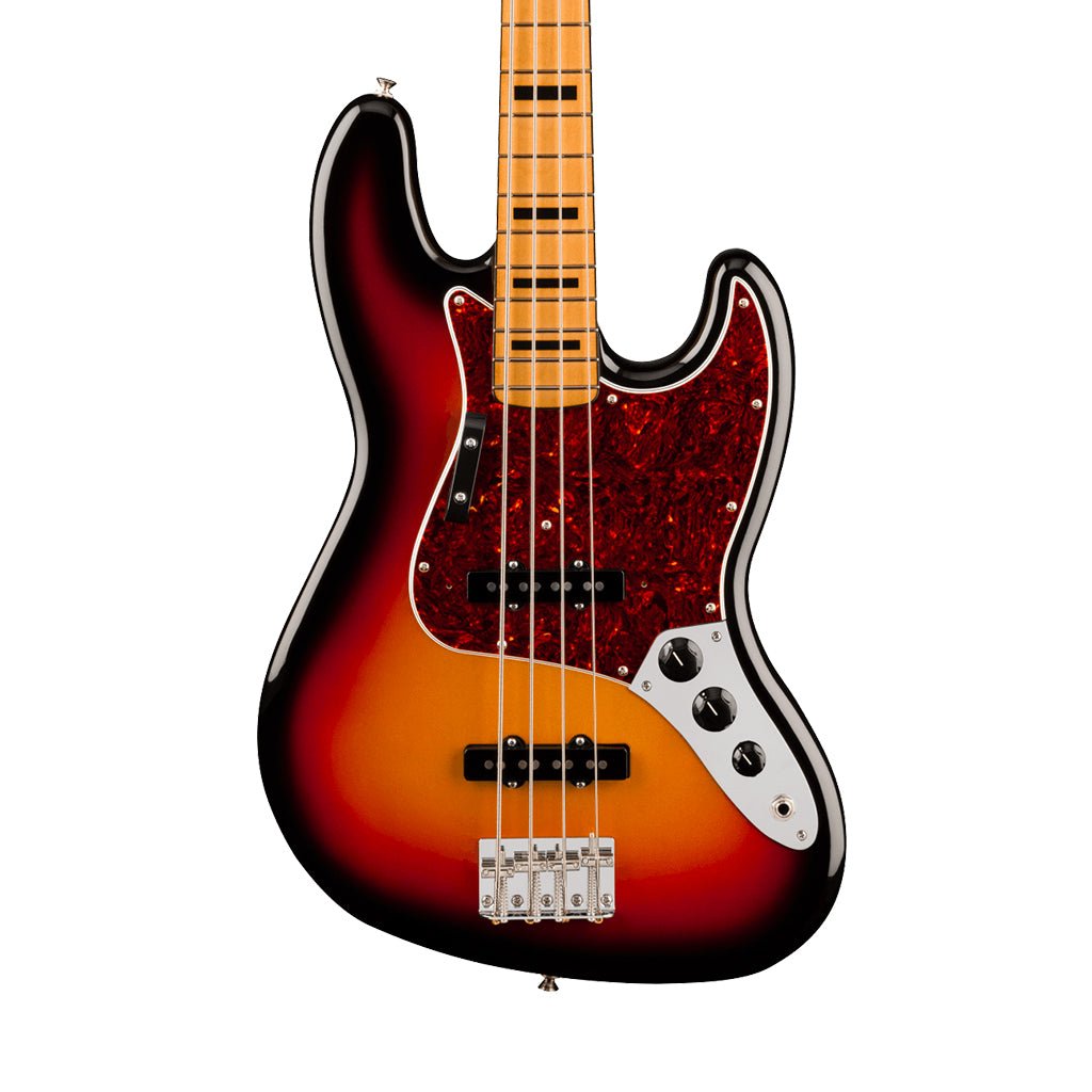 Fender Vintera III Early 70s Jazz Bass Maple Bass Guitar - 3-Color Sunburst Bass Guitars Sky Music