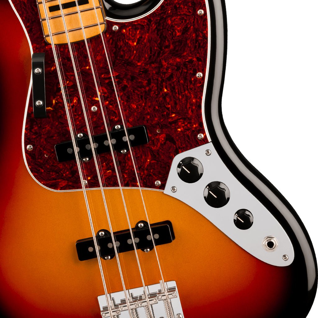 Fender Vintera III Early 70s Jazz Bass Maple Bass Guitar - 3-Color Sunburst Bass Guitars Sky Music
