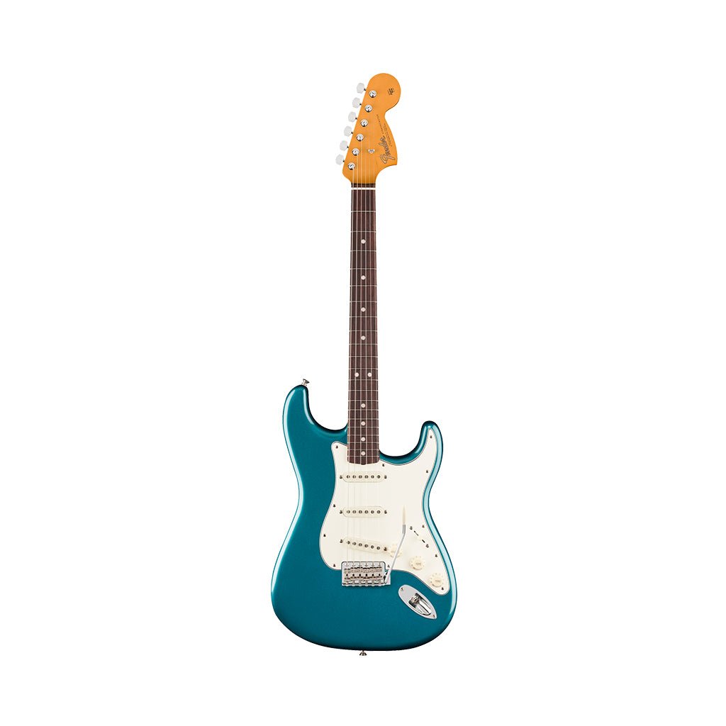 Fender Vintera III Late 60s Stratocaster Rosewood Electric Guitar - Ocean Turquoise Electric Guitars Sky Music