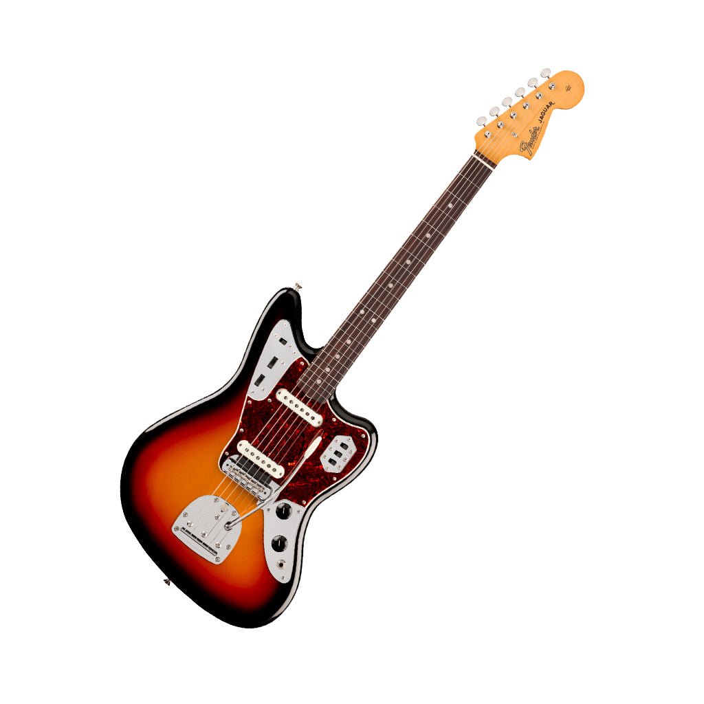 Fender Vintera III Mid 60s Jaguar Rosewood Electric Guitar - 3-Color Sunburst Electric Guitars Sky Music