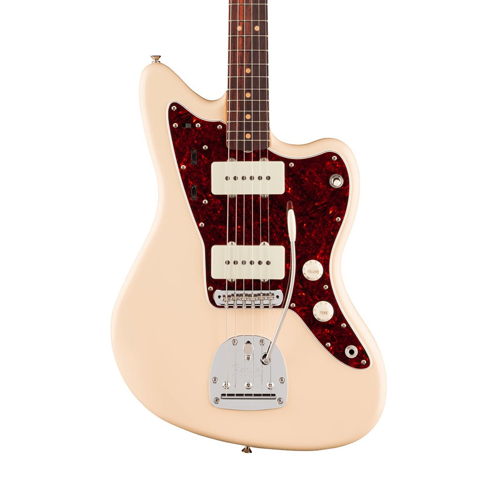 Fender Vintera III Mid 60s Jazzmaster Rosewood Electric Guitar - Olympic White Electric Guitars Sky Music