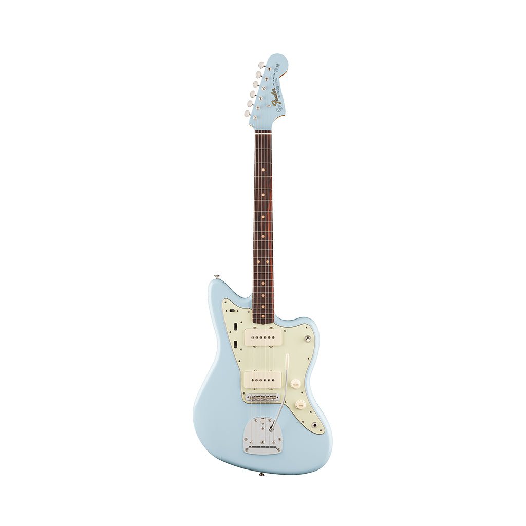 Fender Vintera III Mid 60s Jazzmaster Rosewood Electric Guitar - Sonic Blue Electric Guitars Sky Music