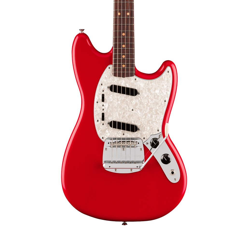 Fender Vintera III Mid 60s Mustang Rosewood Electric Guitar - Dakota Red Electric Guitars Sky Music