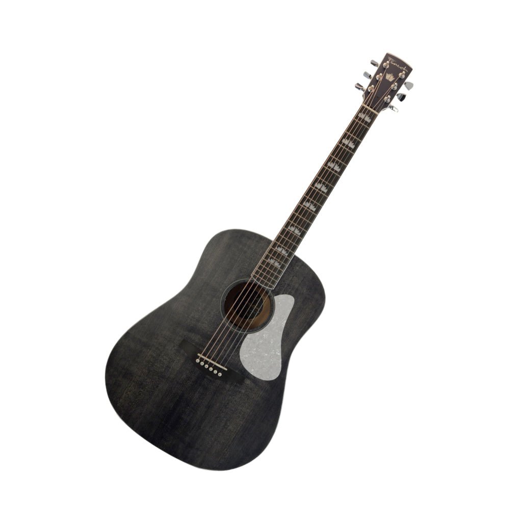 Fenech Supreme D78 w/LR Baggs Pickup Acoustic-Electric Guitar - Denim Black Acoustic Guitars Sky Music